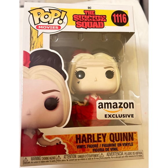 Funko Pop Movies The Suicide Squad Harley Quinn Red Black One Size 1116 - Picture 2 of 3
